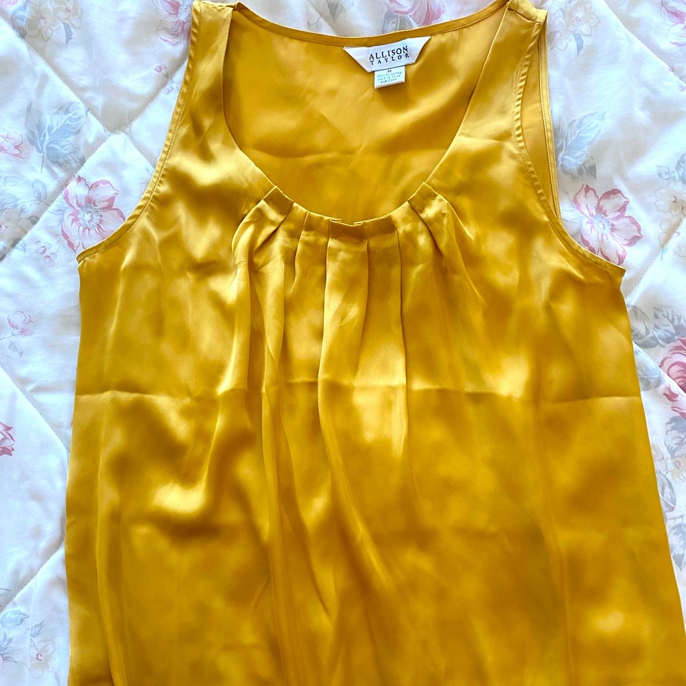 Yellow blouse